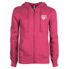 Thumbnail image for  ENZA Womens Fuchsia Fleece Full Zip Hoodie
