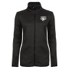 Thumbnail image for  Womens Black Heather Fleece Jacket