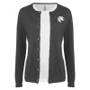 Thumbnail image for  Womens Charcoal Cardigan Sweater