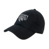 Thumbnail image for  Black Unstructured Adjustable Low Profile Hat