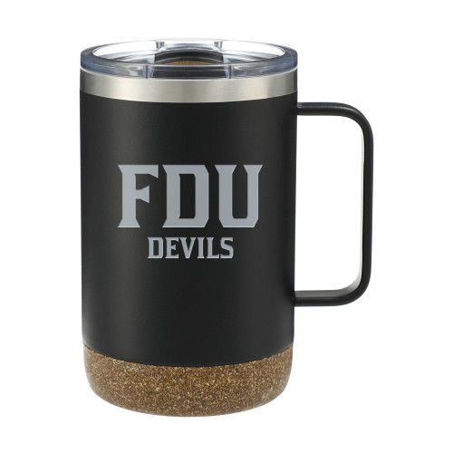FDU Devils Valhalla Vacuum Insulated Camp Black Mug 14oz