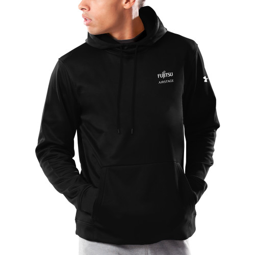  Under Armour Black Armour Fleece Hoodie - Fujitsu Airstage Stacked