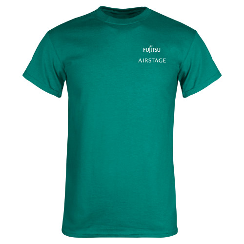  Teal T Shirt - Fujitsu Airstage Vertical