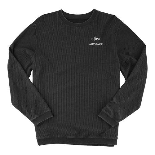  Boxercraft Womens Black Corded Crew - Fujitsu Airstage Vertical