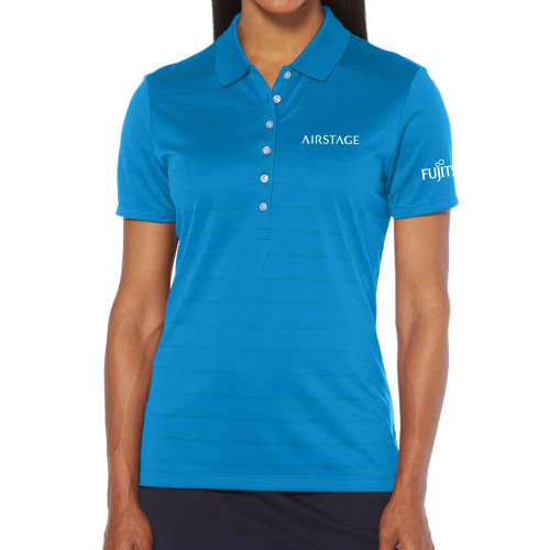 Fujitsu General Callaway Womens Sapphire Blue Opti Vent Polo