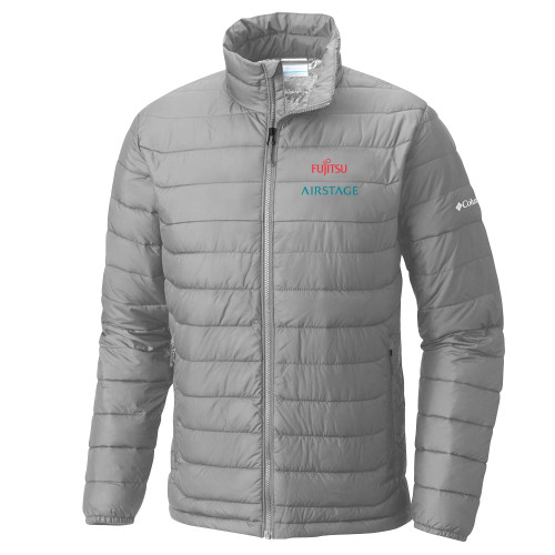  Columbia Grey Powder Lite Jacket - Fujitsu Airstage Vertical