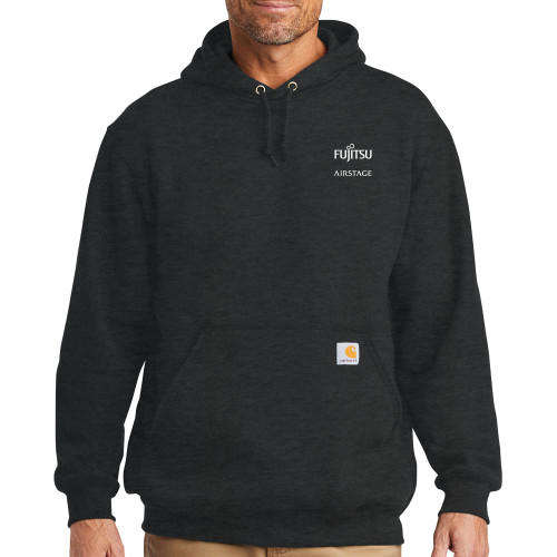  Carhartt Carbon Heather Midweight Hoodie - Fujitsu Airstage Stacked