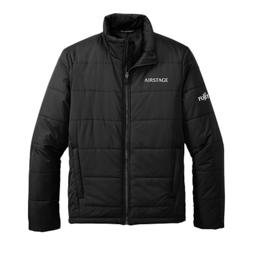  Black Puffer Jacket - Fujitsu Airstage Vertical
