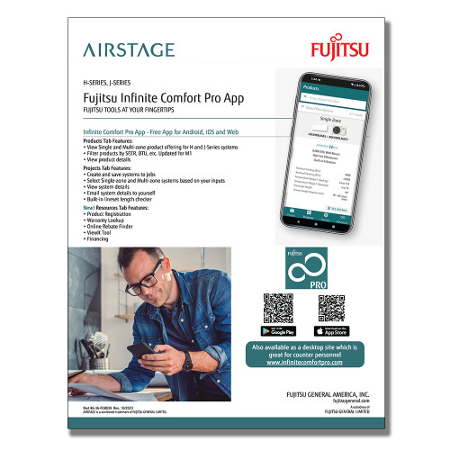  Infinite Comfort Pro App 1 page Sell Sheet