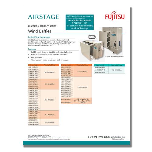  Airstage Wind Baffle 1 Page Sell Sheet