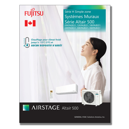  Altair 500 KPAS EN 4 page French Canadian Brochure