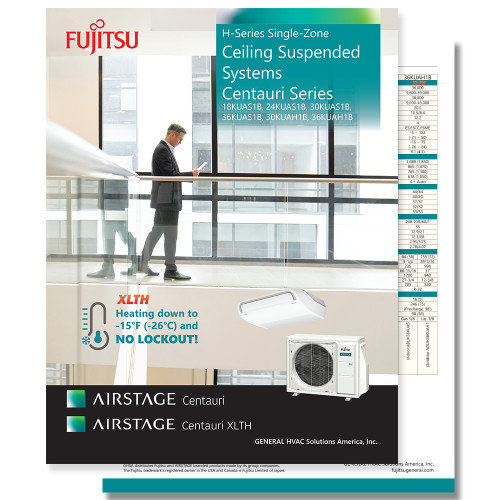  Centauri Ceiling Suspended KUAS1B 4 page English Brochure