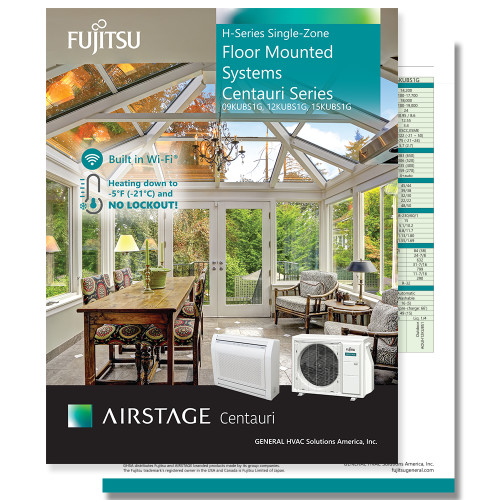  Floor Mount KUBS1G 4 page English Brochure