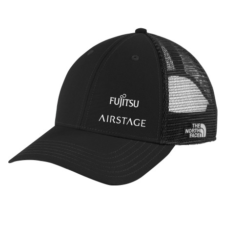  The North Face Black/Black Ultimate Trucker Hat - Fujitsu Airstage Vertical