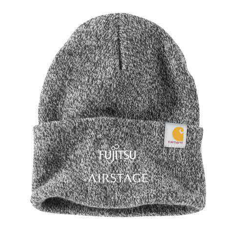  Carhartt Black/White Knit Beanie w/Cuff - Fujitsu Airstage Vertical