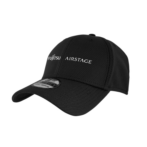  New Era Black Diamond Era 39Thirty Stretch Fit Hat - Fujitsu Airstage Horizontal