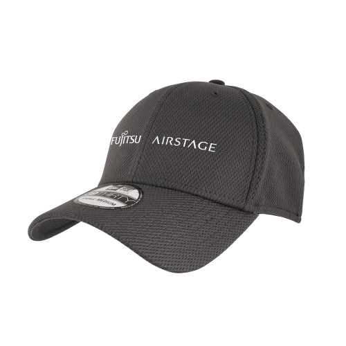  New Era Charcoal Diamond Era 39Thirty Stretch Fit Hat - Fujitsu Airstage Horizontal