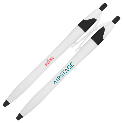  Dart White/Black Pen w/Blue Ink - Fujitsu Airstage Horizontal