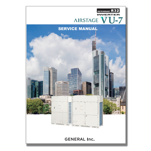 General AIRSTAGE VU7 Refrigerant R32 Inverter Service Manual