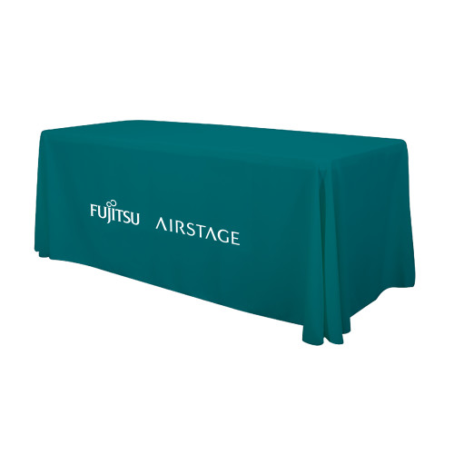  Teal 6 foot Table Throw
