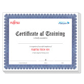 Tech 101 Certificate 25/pkg-