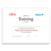 Indoor Head Teardown Certificates 25/pkg-