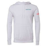 Bella + Canvas White Fleece Hood-Airstage