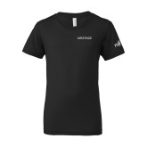 Bella + Canvas Youth Black Jersey T Shirt-Airstage