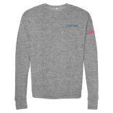 Bella + Canvas Heather Grey Fleece Crew-Airstage