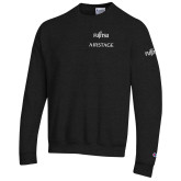 Champion Black Fleece Crew-Fujitsu Airstage Vertical