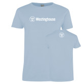 Fujitsu Womens Light Blue Short Sleeve Tee-Westinghouse