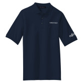 Navy Silk Touch Polo w/ Pocket-Airstage