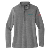 TravisMathew Womens Grey Crestview 1/4 Zip-Airstage