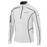 Columbia White Omni Wick Shotgun 1/4 Zip-Airstage