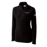 C&B Womens Black Clique Summit Performance Fleece Half Zip-Airstage