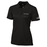 C&B Womens Black Clique Ice Pique Polo-Airstage