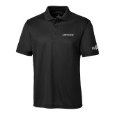 C&B Black Clique Ice Pique Polo-Airstage