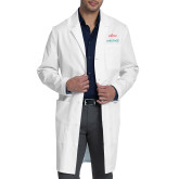 Mens 40in White Stretch Twill Lab Coat-Fujitsu Airstage Vertical