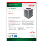 Unitary WA16 AFJ 230 AC 1 page Sell Sheet-