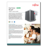 Unitary Heat Pumps W Series WP14NZ 2 page Sell Sheet-