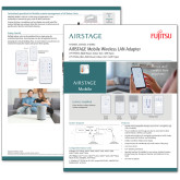 Airstage Mobile Wireless LAN Adapter 2 page Sell Sheet-