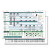 H Series 2023 Product Lineup/Accessory Matrix 4 page Brochure-