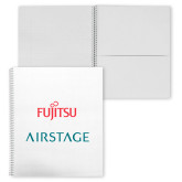 College Spiral Notebook w/Clear Coil-Fujitsu Airstage Vertical