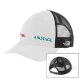 The North Face Vintage White/Grey Ultimate Trucker Hat-Fujitsu Airstage Horizontal