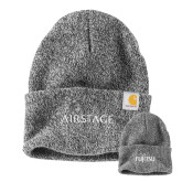 Carhartt Black/White Knit Beanie w/Cuff-Airstage