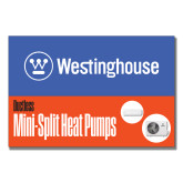 Full Color 12 x 18 Car Door Magnets 2/ set-Westinghouse