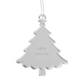 Silver Tree Ornament-Fujitsu Airstage Vertical Engraved