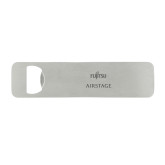 Magnetic Stainless Steel Bottle Opener-Fujitsu Airstage Vertical Engraved