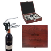 Executive Wine Collectors Set-Fujitsu Airstage Vertical Engraved