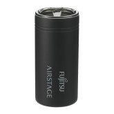 Sherpa Vacuum Black Tumbler & Insulator 12oz-Fujitsu Airstage Vertical Engraved